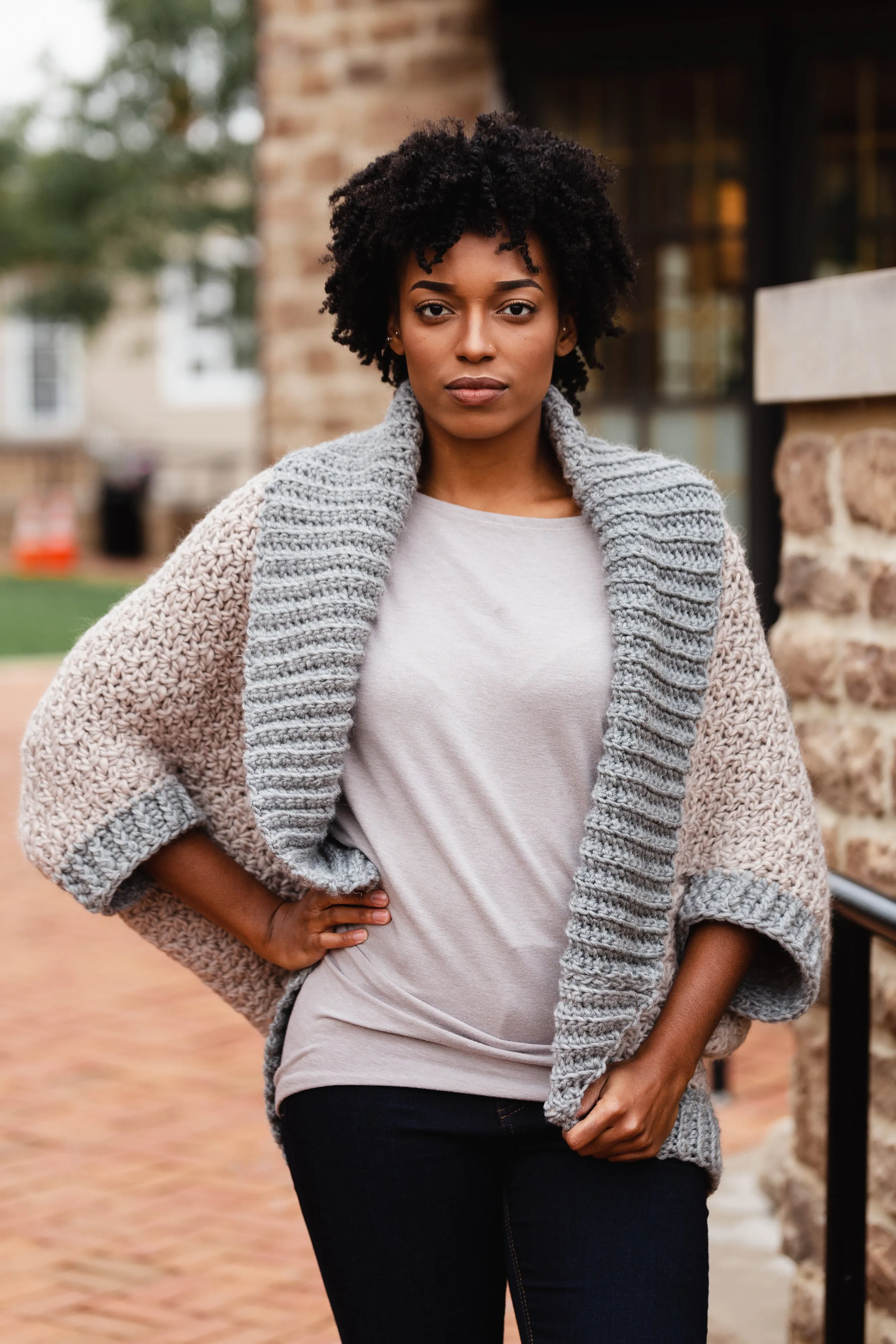 Veronica Cocoon Cardi // Crochet PDF Pattern