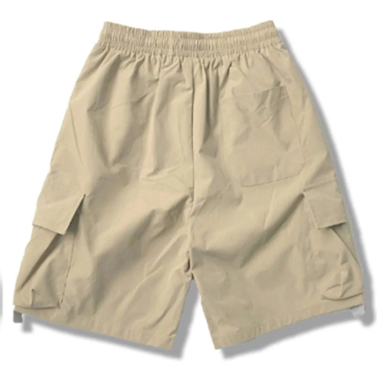 WLS Retro Solid Color Straight Cargo Shorts