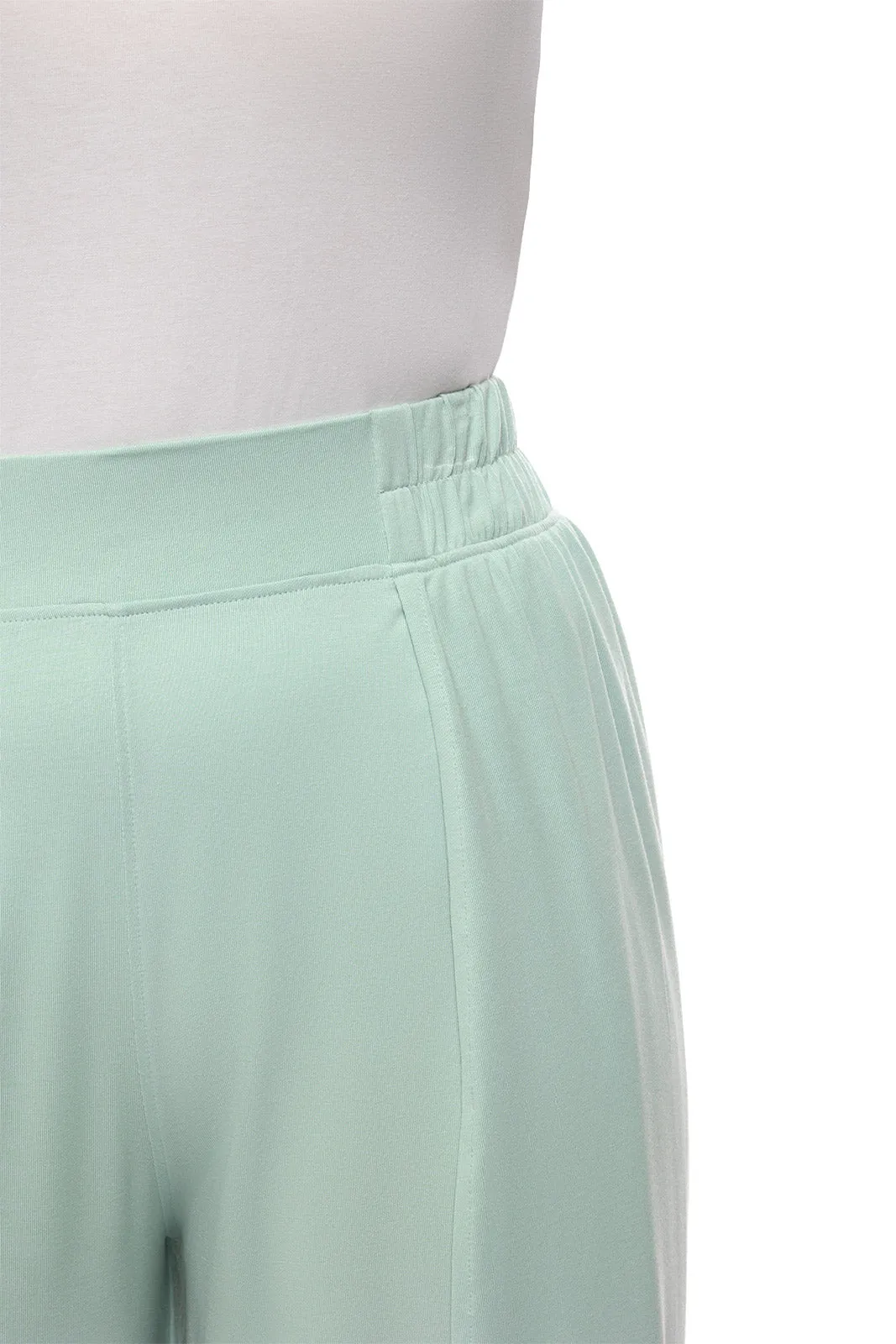 Women's Lynsu Wide Leg Pants | Misty Aqua