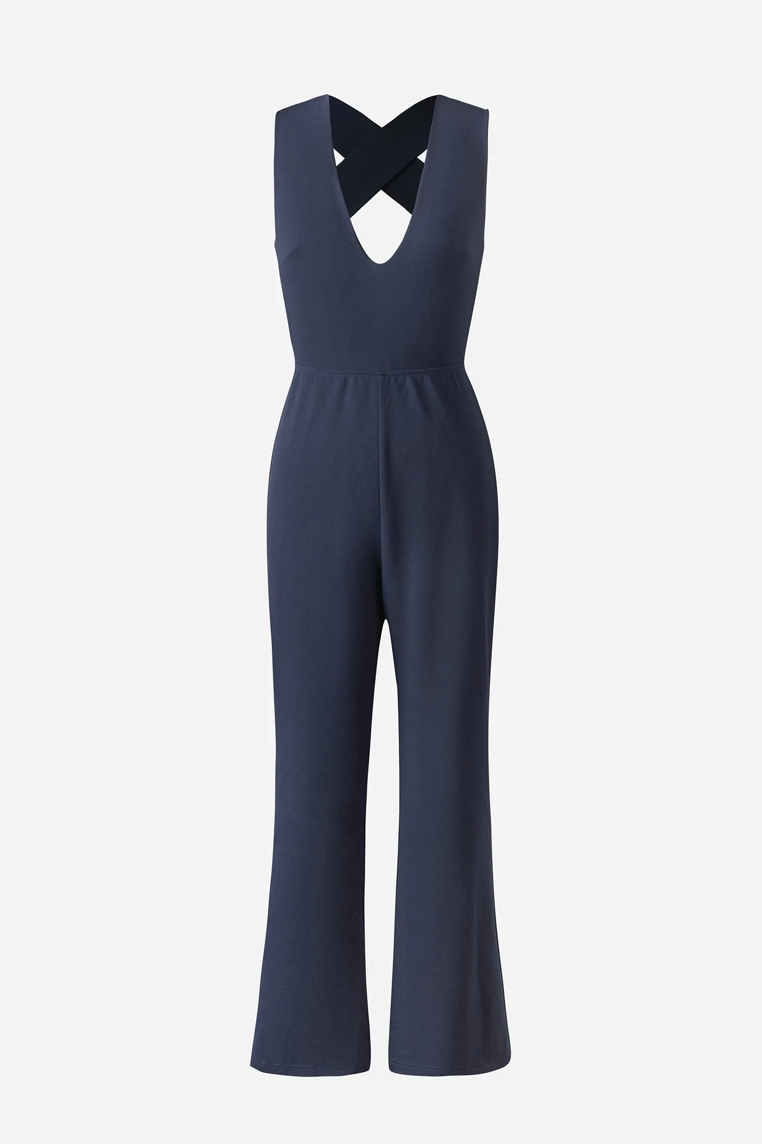 X Madison Yours Forever Sleeveless Backless Jumpsuit