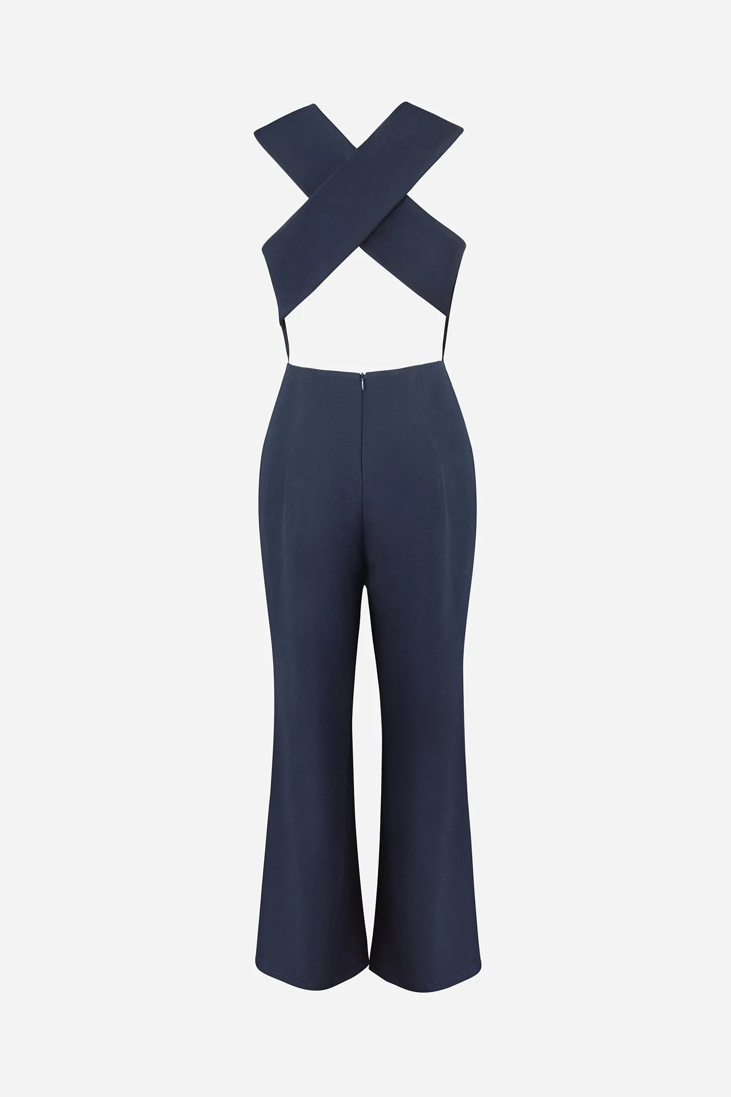 X Madison Yours Forever Sleeveless Backless Jumpsuit