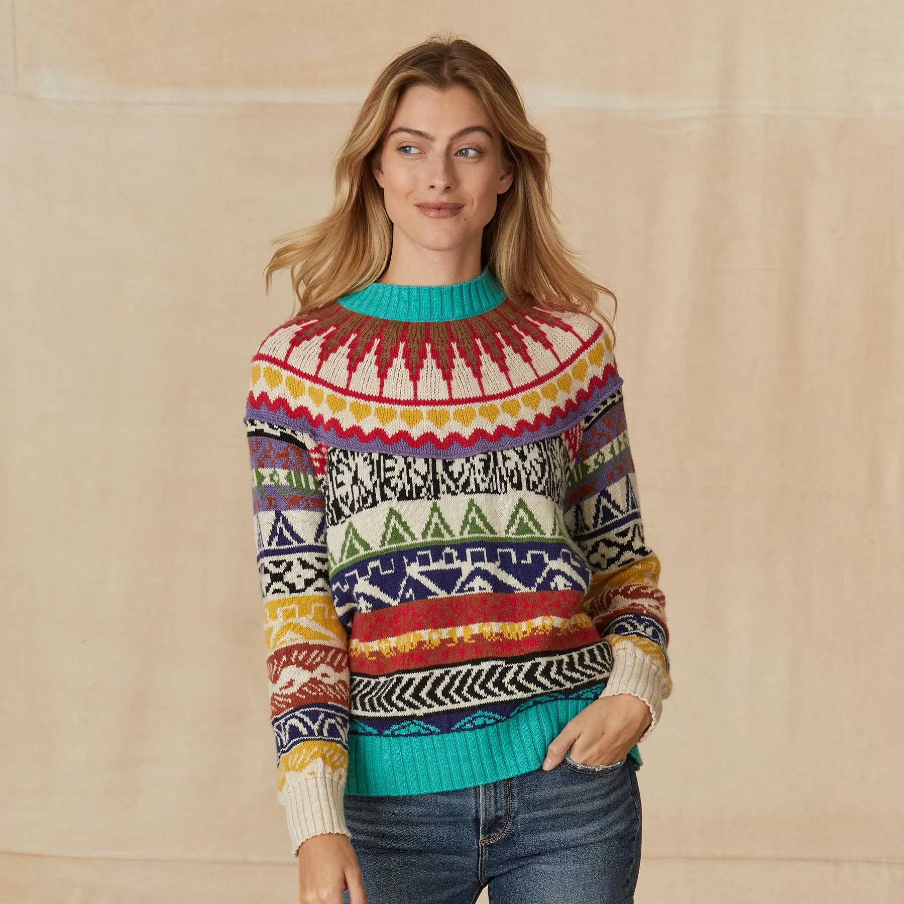 Zoe Fair Isle Sweater